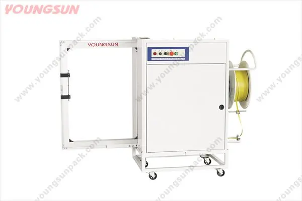 MH-103A Youngsun Electric Automatic PP Strap Strapping Machine for Food, Beverage and Apparel OEM