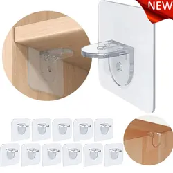 Strong Self-adhesive Wardrobe Goods Shelves Shelf Bracket Clip Wall Hanging Bracket Partition Non Punching Strong Bracket