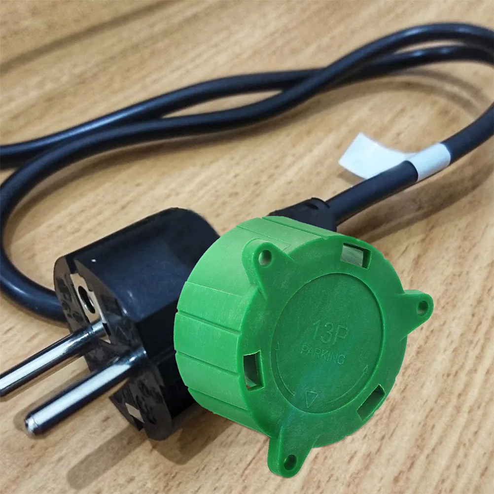 

2Pcs 13Pin Plug Protective Cap Socket Caps Truck Accessories Trailer Holder Cover Utility Protector Covers Pin Cover