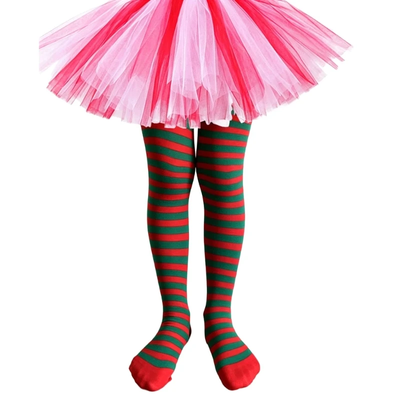 Girls Footed Pantyhose for Holiday Parties, Photos, and Costumes 425F