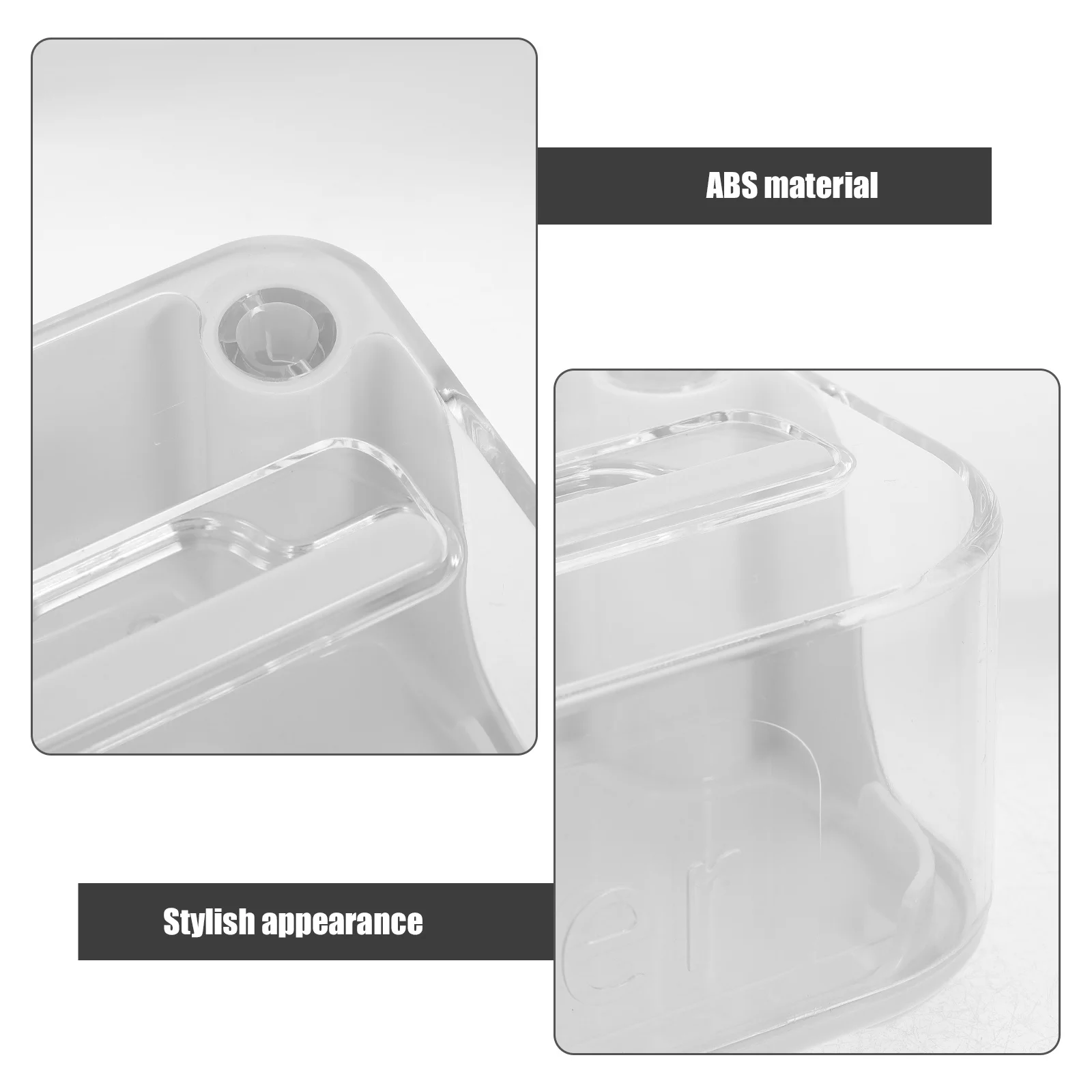 

1pc Dish With Lid Airtight Plastic Container For Fridge Storage Reusable Butter Saver Large Clear Butter Box Kitchen Organizer