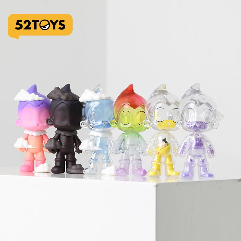 

52toys Iron Arm Astro Boy Earth Little Hero Blind Box Figure Modle Handmade Trendy Toy Gift Creative Heartwarming Ornament Gift