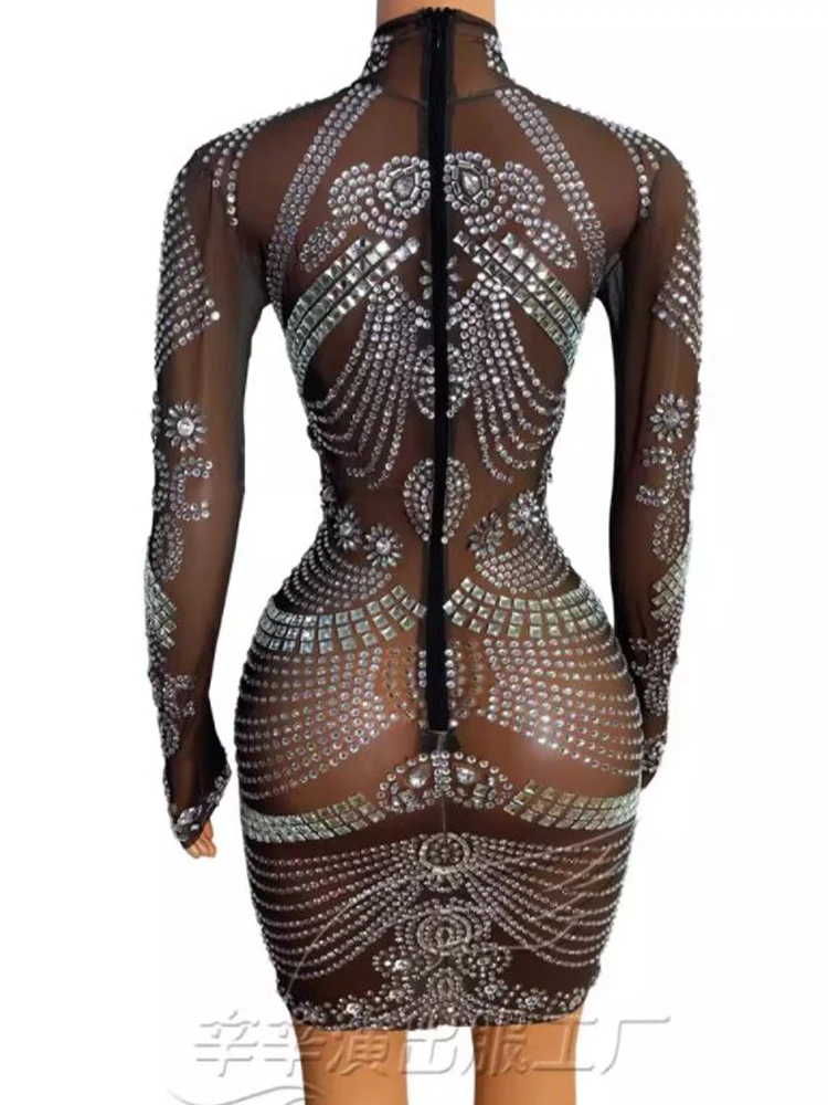 Robe enveloppée fesses sexy personnalisée pour femmes, diamant chaud, vêtements de haute qualité commandés, nouvelle mode, 2024