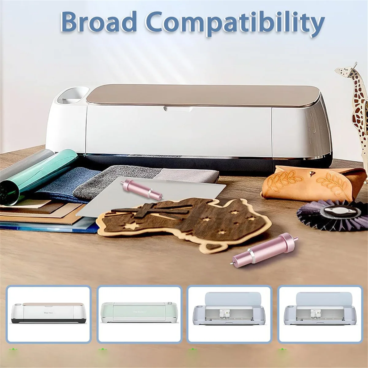 A99TDeep Cut Blade for Cricut Maker 3/Maker/Explore 3/Air 2/Air/One/Venture,60°Deep Point Blade and Housing