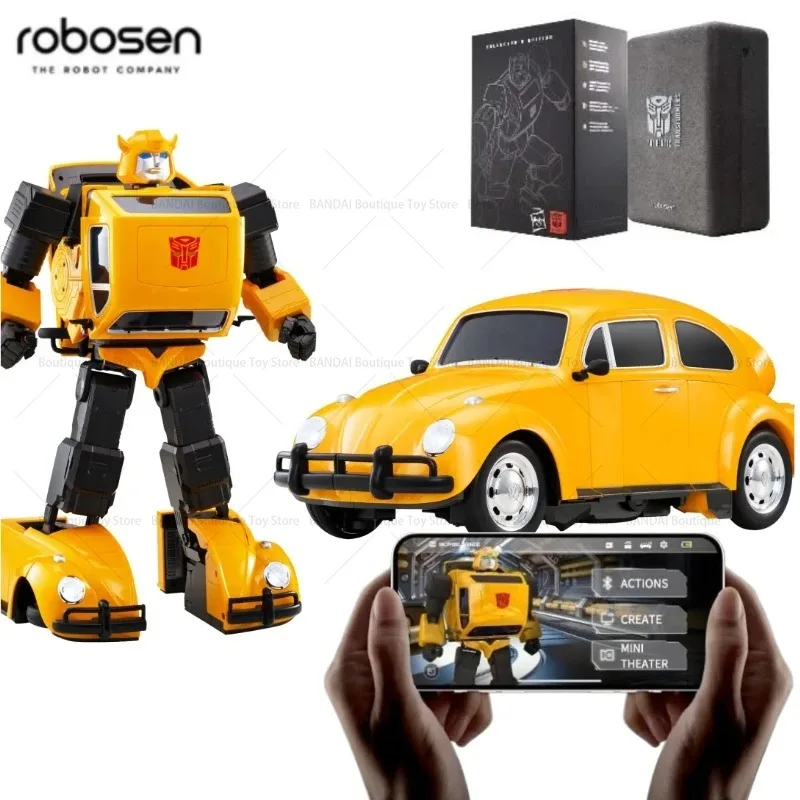 

Brand New Original Transformation Toy Robosen Bumblebee G1 Transformed Toy Intelligent Robot Automatic Conversion Gift