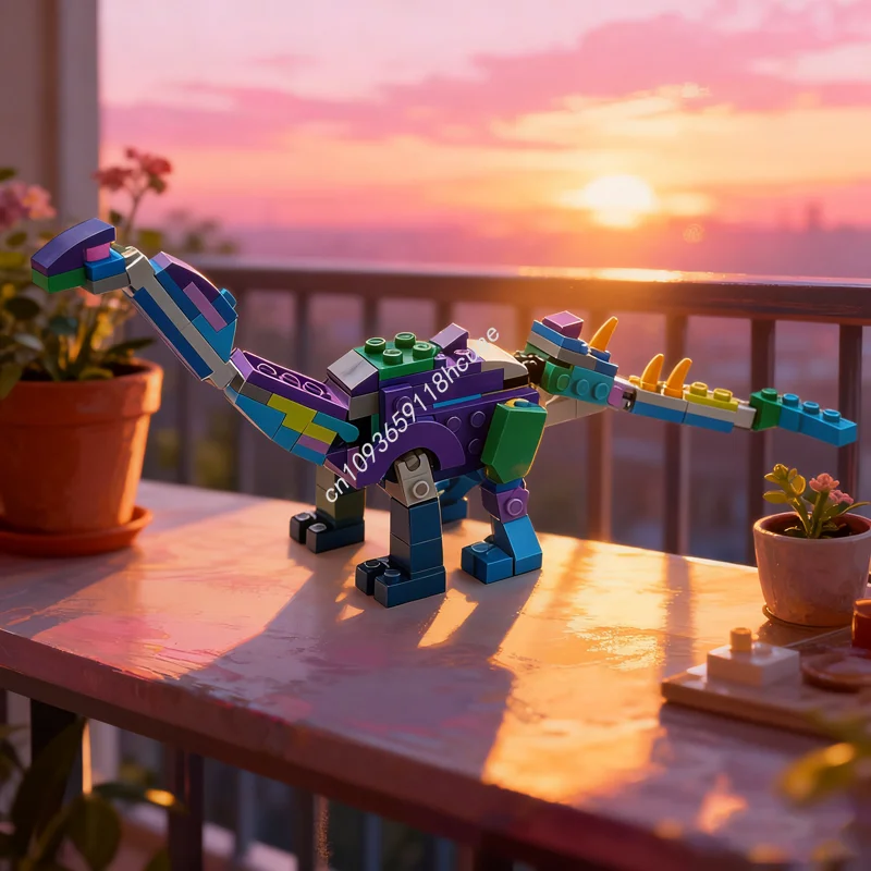 

103 шт. MOC Paludititan Nalatzensis 1 Creator 3 модель строительные блоки игрушка архитектура сборка DIY рождественские подарки творческая идея