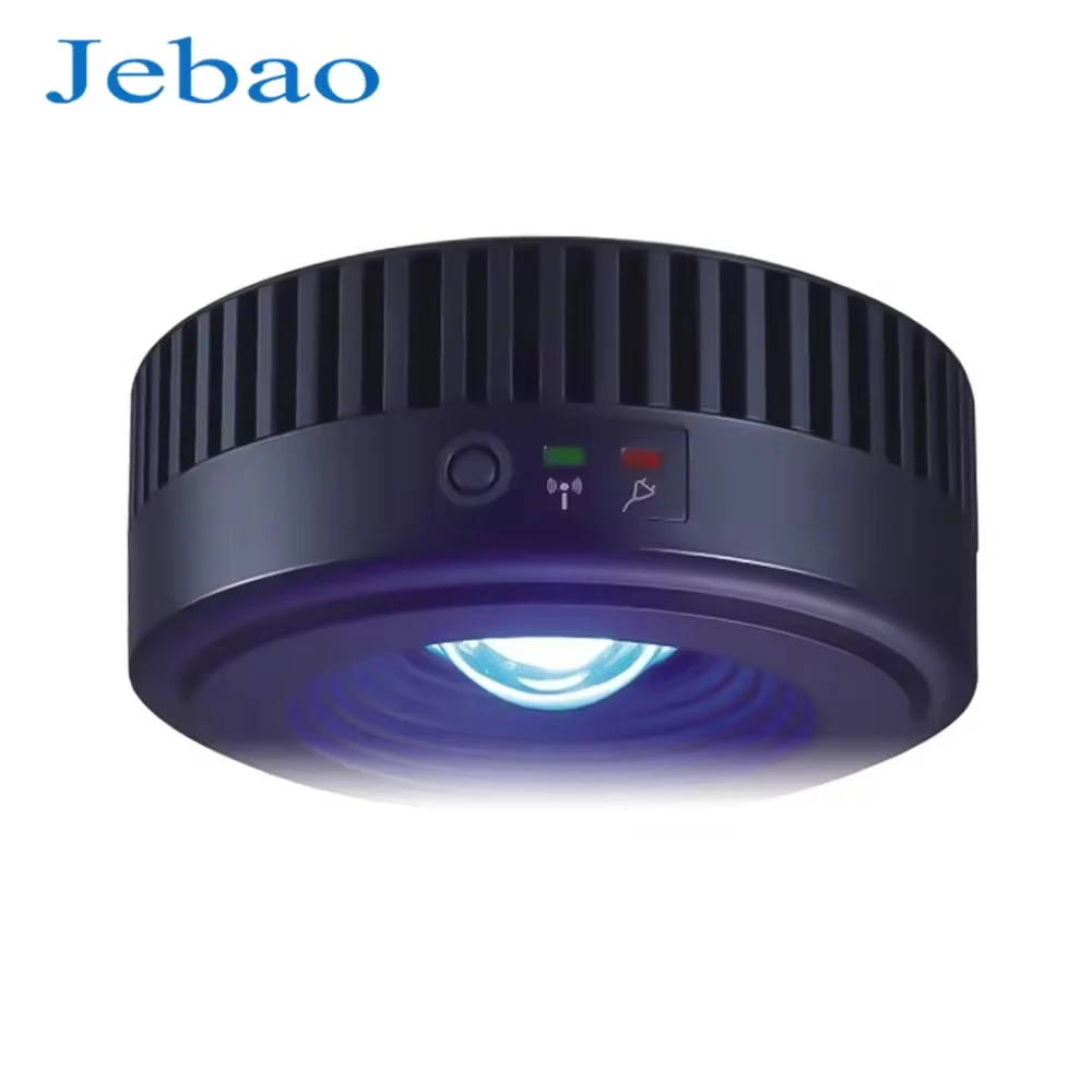 Jebao MRL Series Smart Full Spectrum Coral Reef Light WiFi/BT Dual Channel Aquarium Led Light for Marine Reef Fish Tank AA