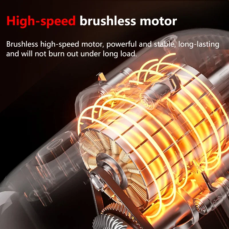 جديد عنيف الكهربائية توربو منفاخ نفاث قوية يده منفاخ الهواء مع إضاءة LED فرش السيارات USB قابلة للشحن منفاخ