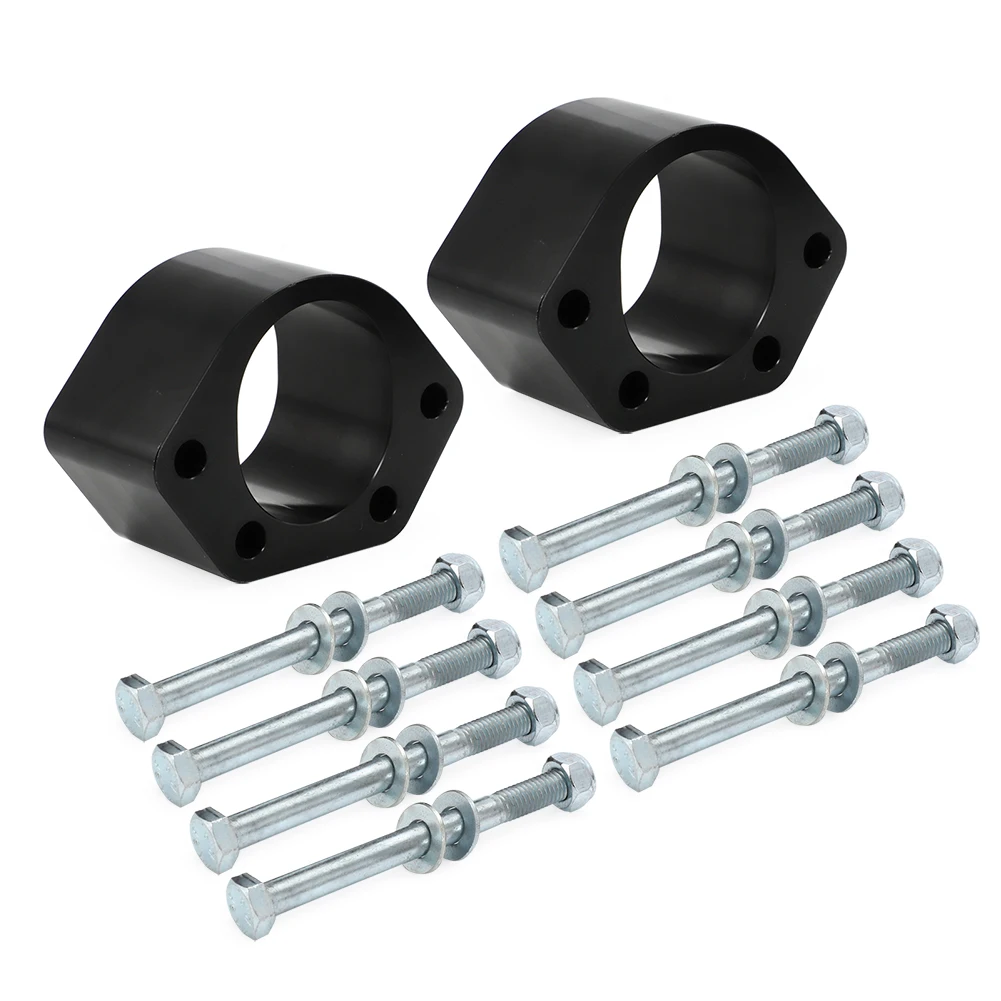 

2" Aluminum Ball Joint Spacers And Hardware Kit For Chevy C2500 2WD K2500 4WD GMC C2500 2WD K2500 4WD 1988-2000