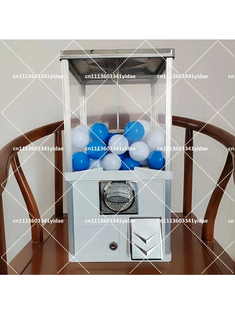 Large Square Egg Twister Coin-Operated Commercial Desktop Lottery Machine Coffee Capsule