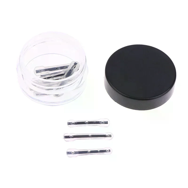 10個入り陥入爪治療キット、4つのマルチサイズ、チタン合金陥入爪矯正ツール、湾曲した爪矯正用