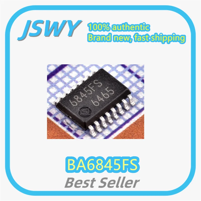

(5/50 pieces) BA6845FS BA6845 6845FS SMD SSOP16 Motor Driver Chip, Brand New Original Stock