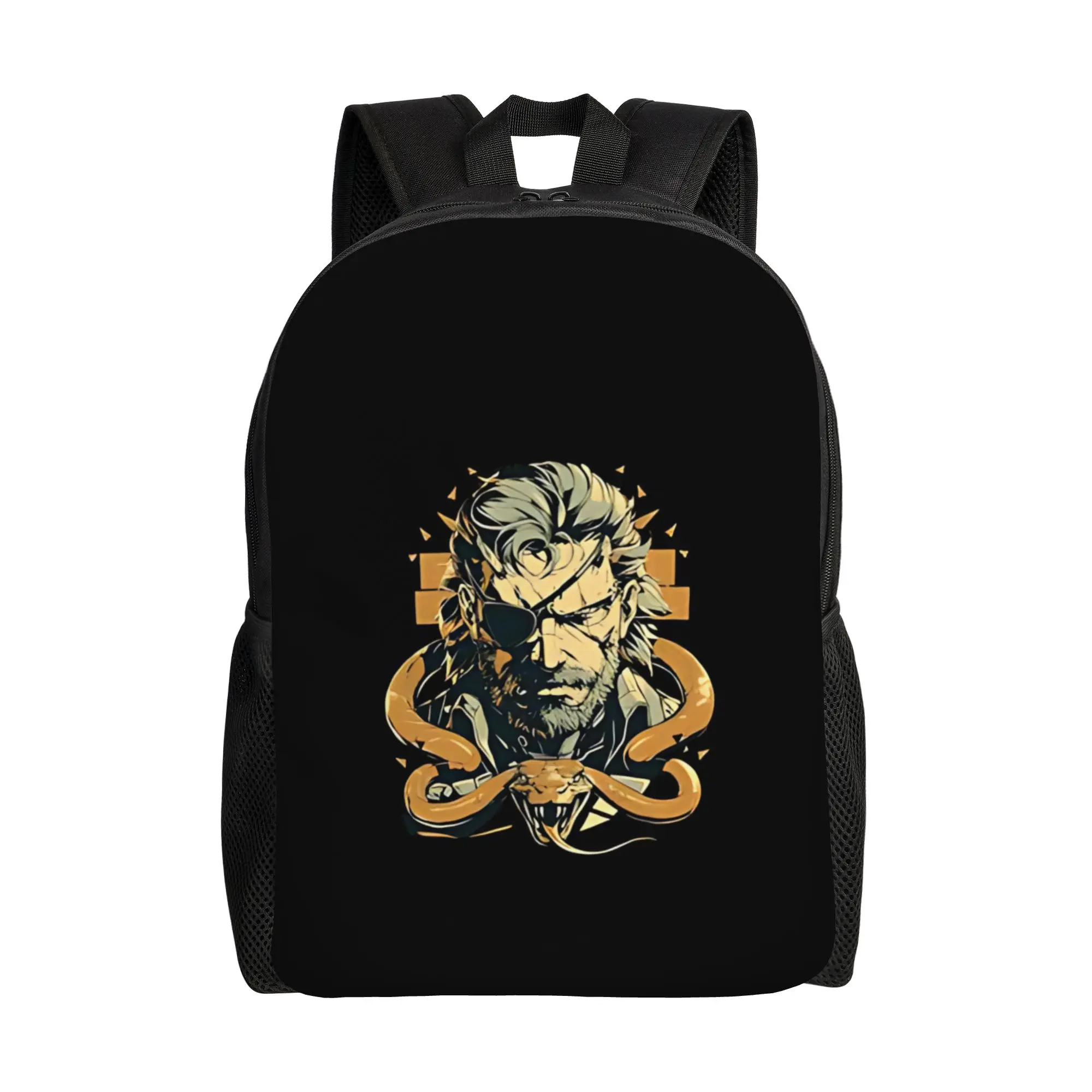 1Piece M-Metal Gear SolidS Backpack Eye Backpack New Semester Begins