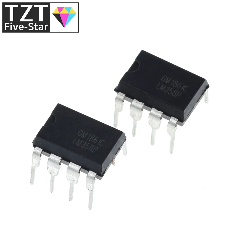 10pcs LM358 LM358N LM358P DIP8 integrated circuits