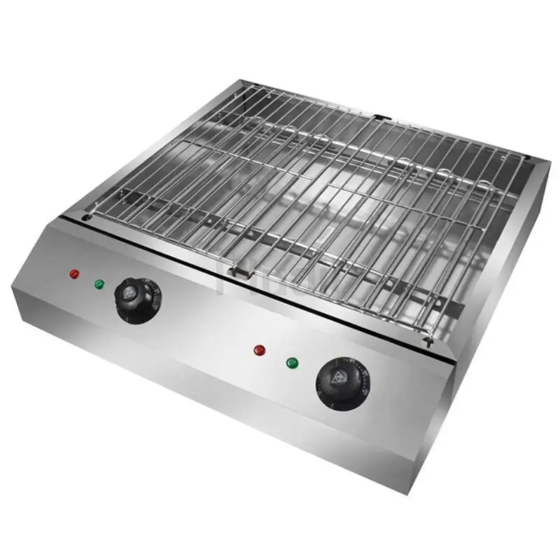 Dual Control Electric Stainless Steel Barbecue Oven Household Electric Pan Smokeless Barbecue Pot Multifunctional BBQ Oven