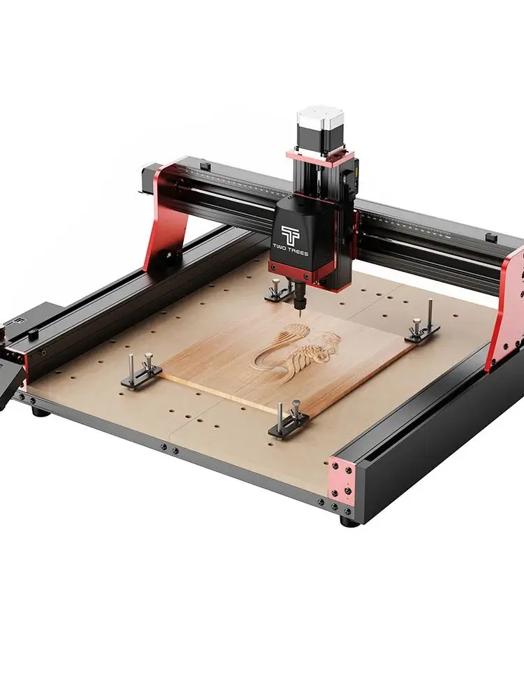 TWO TREES TTC450 Pro CNC Router Machine DIY Houtbewerking Snijmachine Scherm UI Upgrade Ondersteuning Laser Modus Schakelen 460*460*80mm - afbeelding 2
