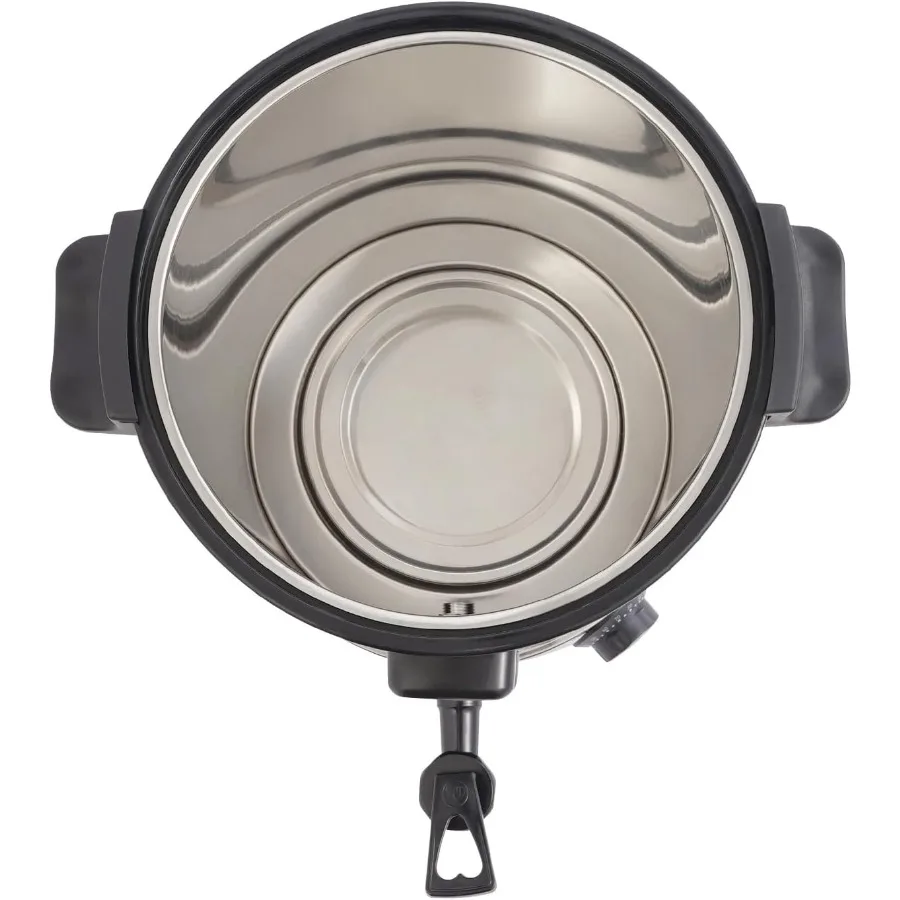 상업용 전기 온수 디스펜서, 커피와 차를 위한 90컵 용량, 정밀한 온도 조절 기능이 있는 스테인리스 스틸 음료 용기