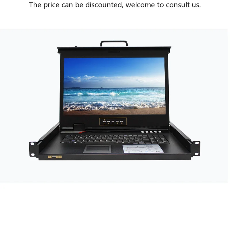 

15.6 Inch High Resolution LED KVM Drawer With 1/4/8/16-Port VGA KVM