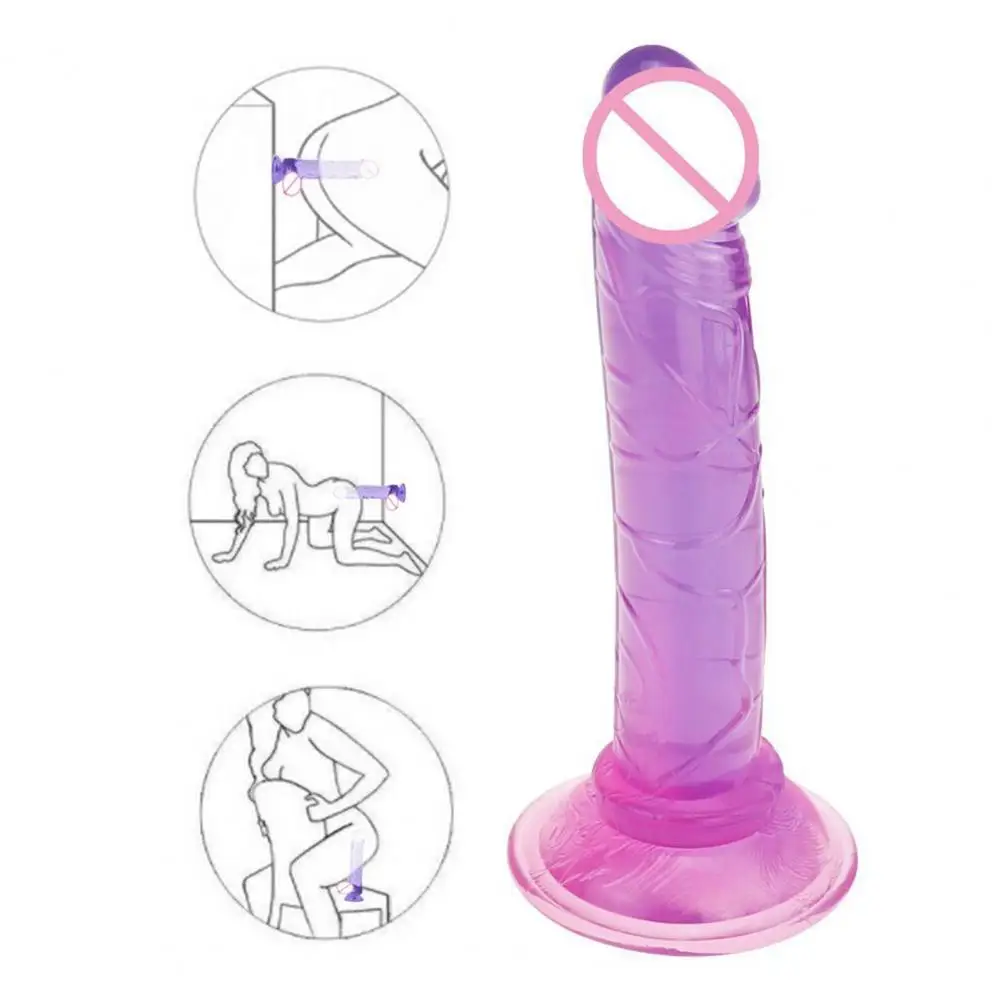 Dildo Anal Masturbator Bendable G-spot Masturbation Smooth Simulation Penis TPE Penis Thrusting Pleasure Wand for Lesbian