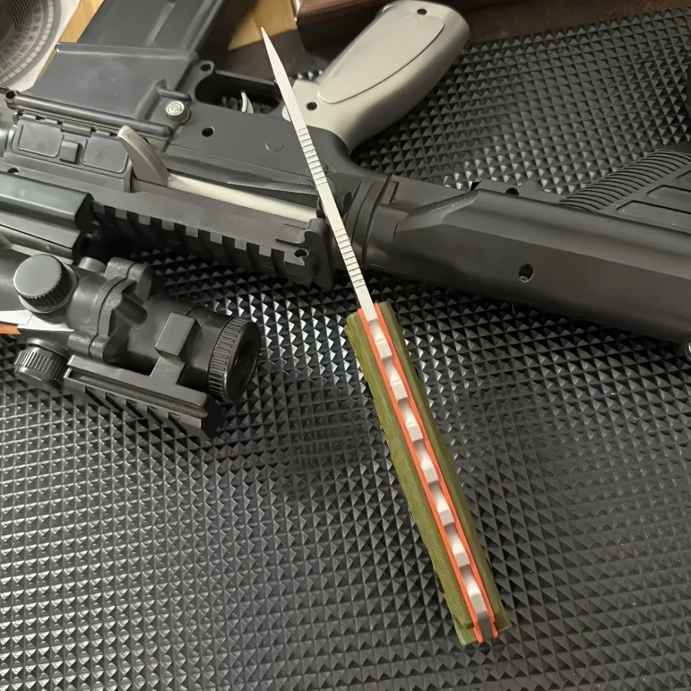 15002-2 Multi-function Fixed Knife G10 Tactical Straight Knife - Portable Tool for Outdoor Survival, Camping & Self-Defense