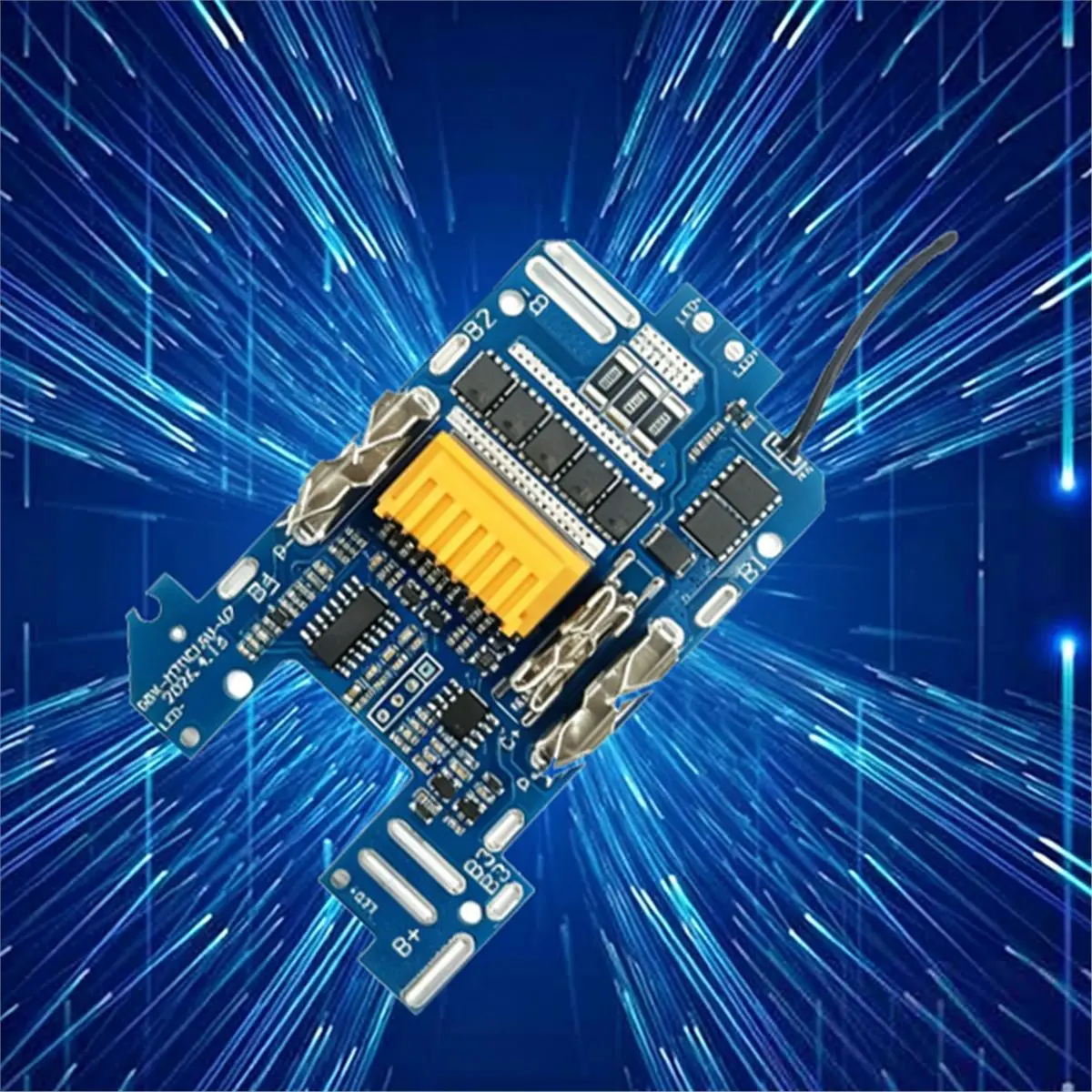 AA80 Battery Protection Board for BL1860 BL1850 BL1840 BL1830 Power Tool 7MOS 3Alloy Full-Featured 9A Fast Charging