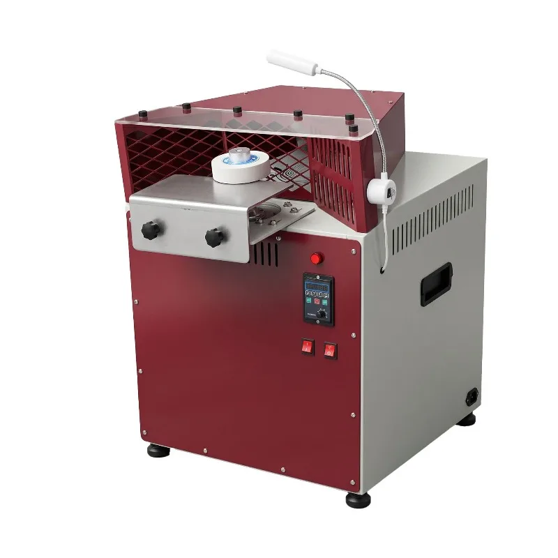 Single wheel edging machine Leather belt automatic grinding and trimming machine
