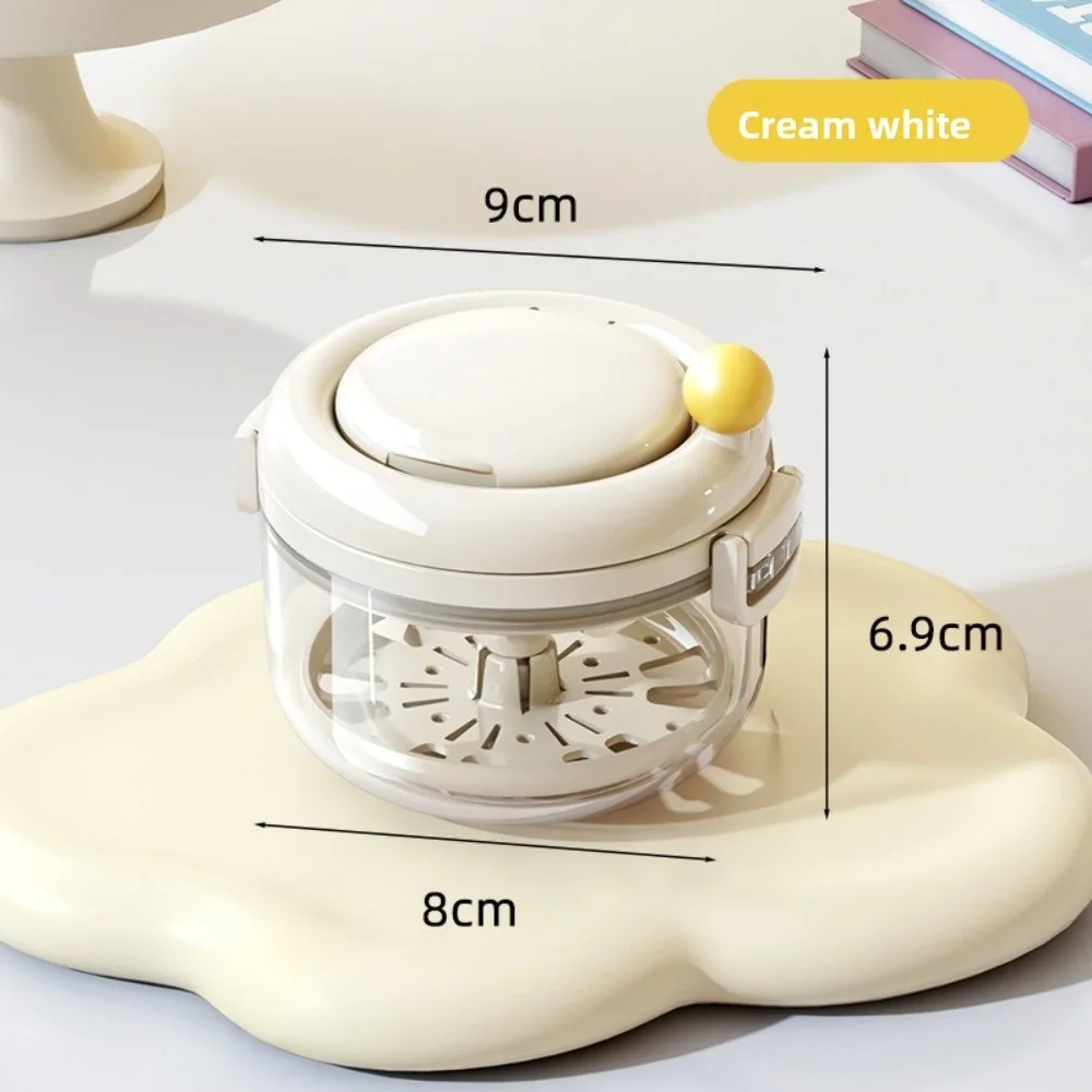 Portable Invisible Braces Storage Case Teeth Care Manual Centrifugal Cleaning Dental False Teeth Storage Box Double Seal