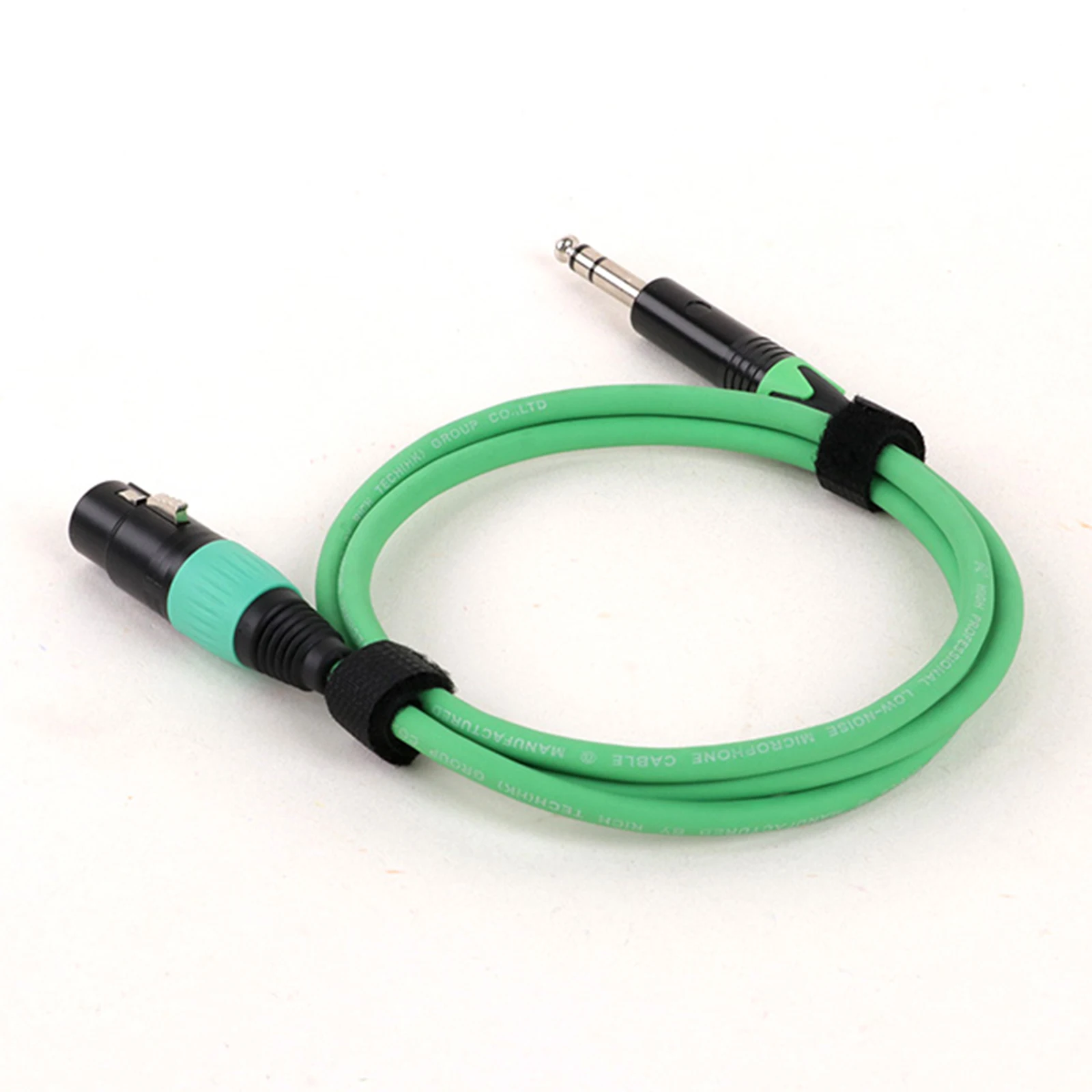 1 ST 6.35 MM (1/4 Inch) stereo Jack Male naar 3 Pins XLR Mannelijke/Vrouwelijke Audiokabel Gebalanceerde 1/4 