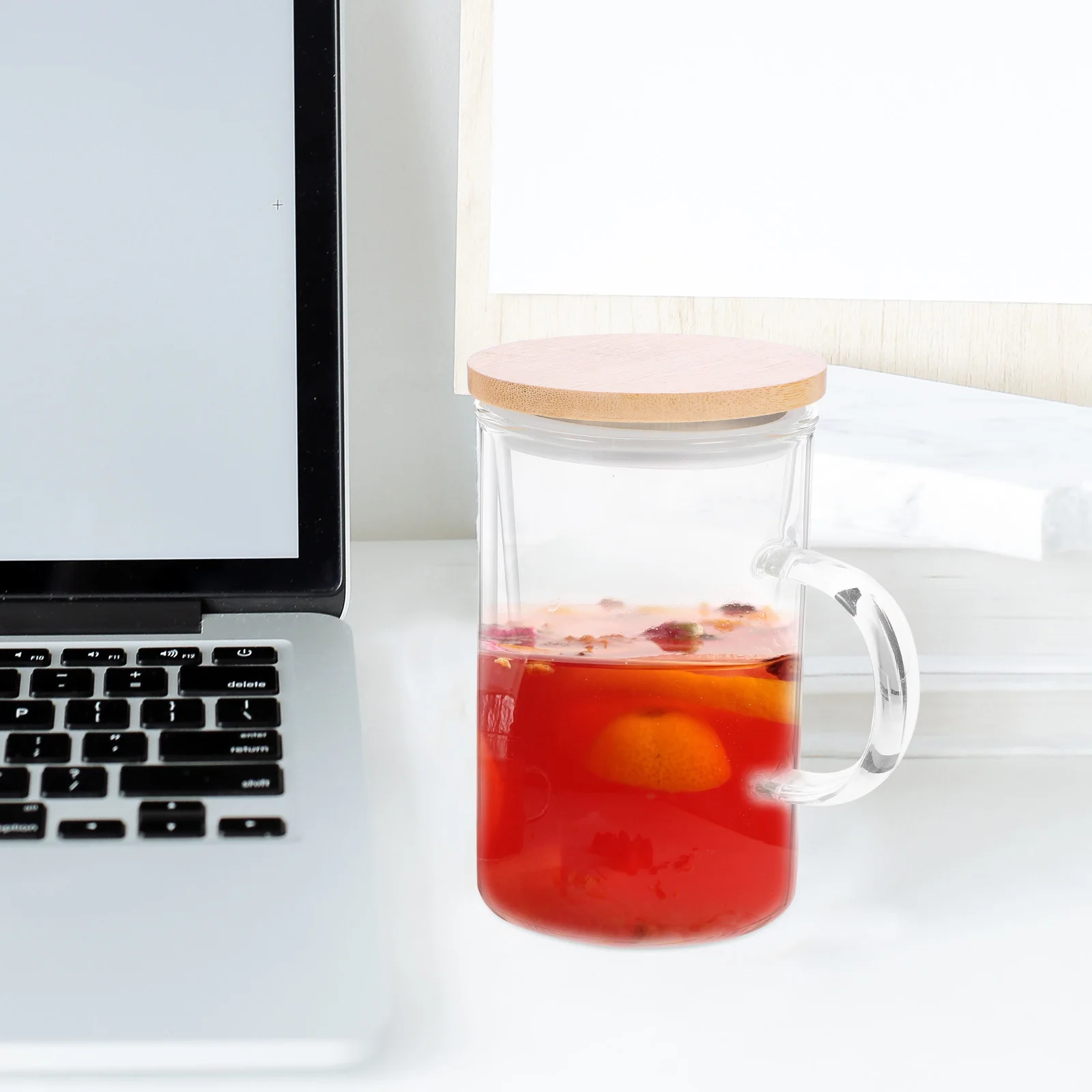 

Cup with Infuser Double Layer Large Capacity for Coffee Milk Juice Home Office Use Cup Stuffer Tea Mugs Glass for Tea