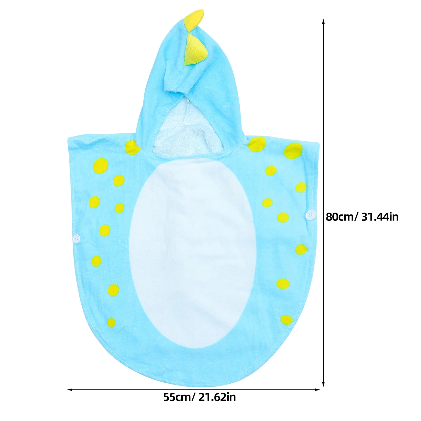 Kinderen Badhanddoek Met Capuchon Cartoon Dinosaurus Absorberend Zacht Huidvriendelijk Voor Pasgeboren Peuter Kind Machine Wasbaar Snel