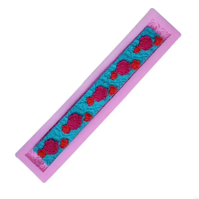 37ME DIY Handmade Silicone Fondant Mold Exquisite Flower Chocolate Sugar Craft Gum Paste Mold DIY Resin Crafts Durable
