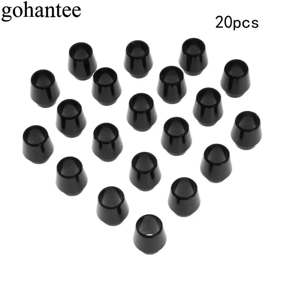 Czarny 20 szt. Zamiennik golfistów 815 RAZRX-hot2 Adapter tuleja wału rozmiar: 0.335 / 0.350 akcesoria do golfa