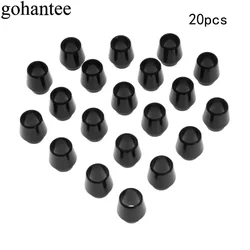 Black 20Pcs Golf Ferrules Replacement for 815 RAZRX-hot2 Shaft Sleeve Adapter Tips Size: 0.335 / 0.350 Golf Accessories