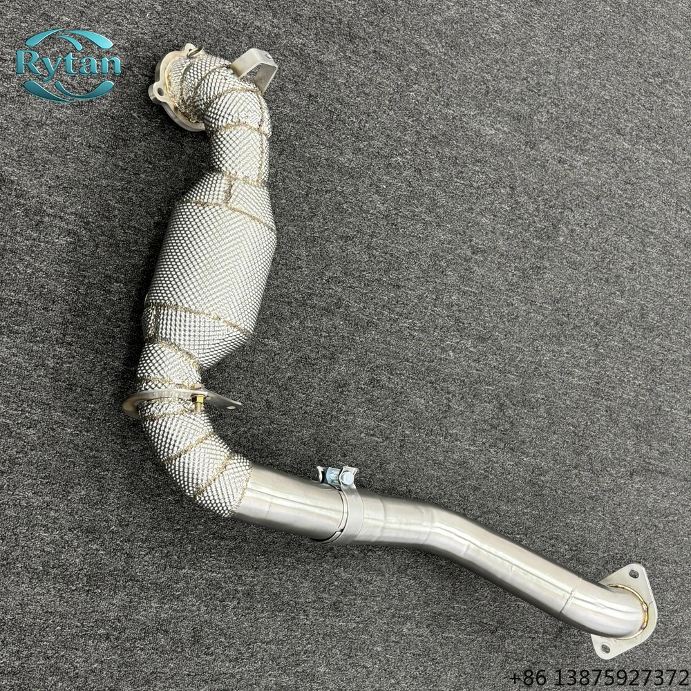 

Выхлопная система Rytan из нержавеющей стали 304 с прямыми трубами Valvetronic и даунпайпом для W177 A35