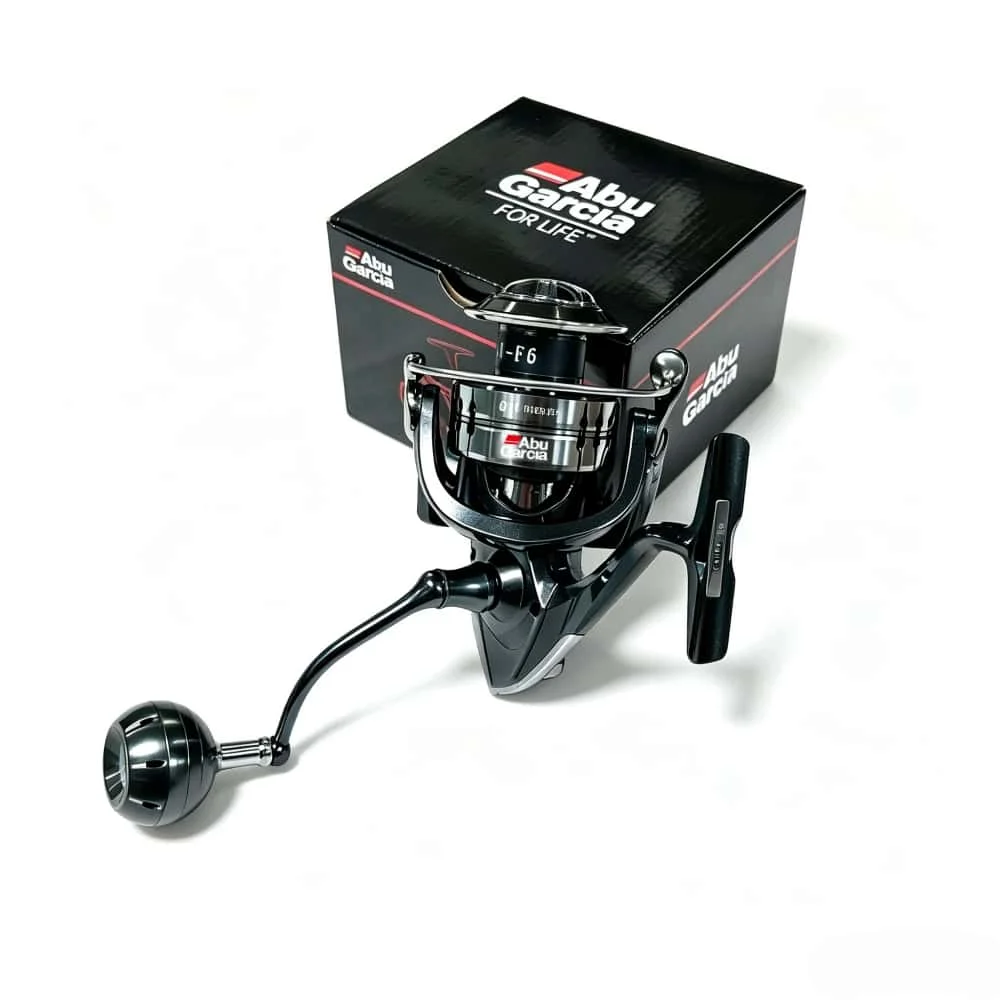 Neue ABU GARCIA Angelrolle mit 9+1 Edelstahl-Kugellagern, Maximale Bremskraft 20KG für Salzwasser und Süßwasser Spinnangeln – Detail 3