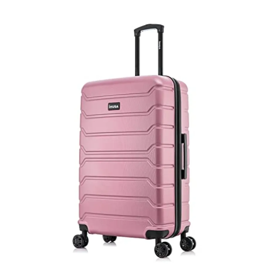 

TREND Luggage with Spinner Wheels Durable Lightweight Hardside Suitcase, Travel bag with Handle and Trolley, 28-Inch Checked lu
