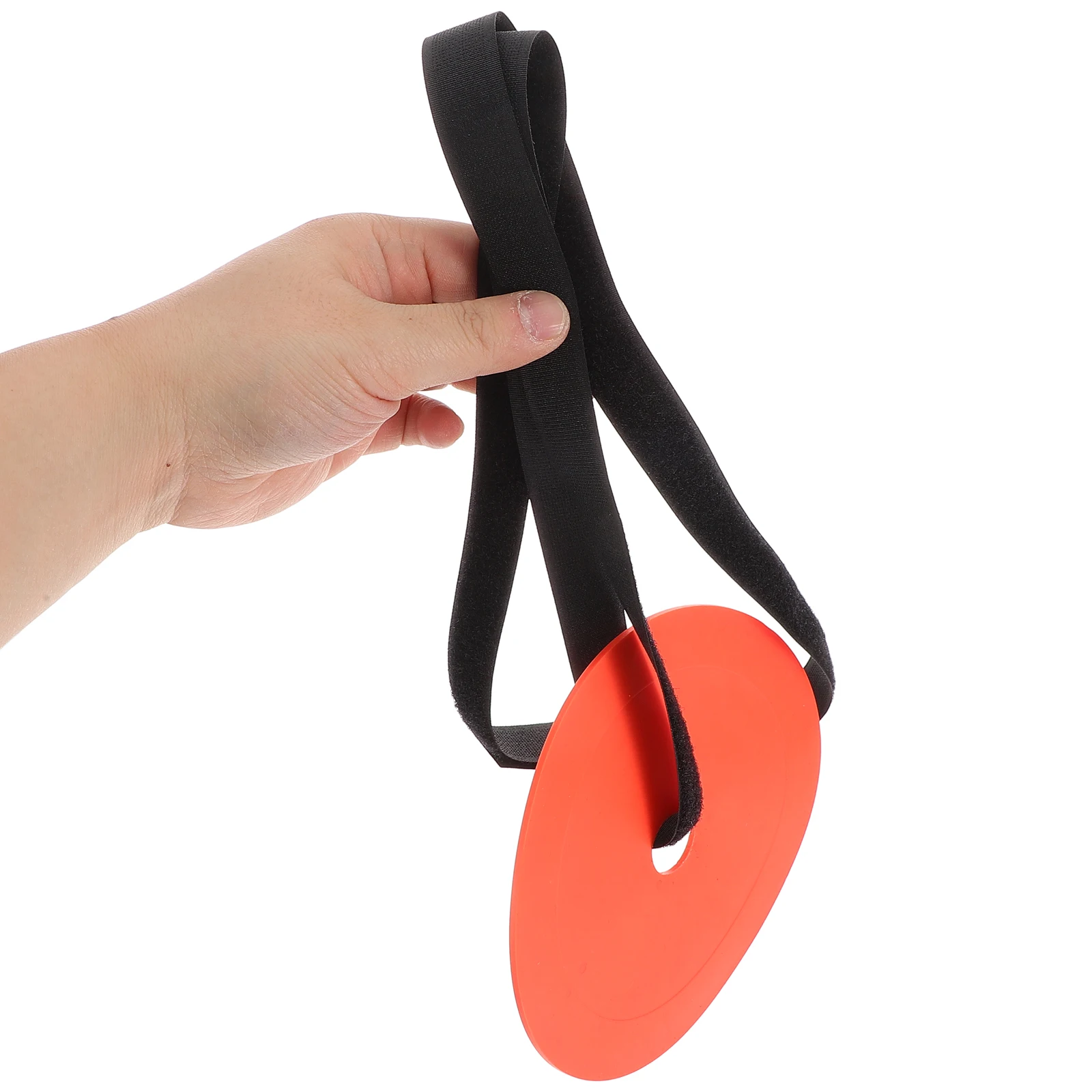 

4pcs Soccer Practice Target Discs Tpe Durable Washable Red Yellow Orange Blue Adjustable For Soccer Hockey Baseball Training