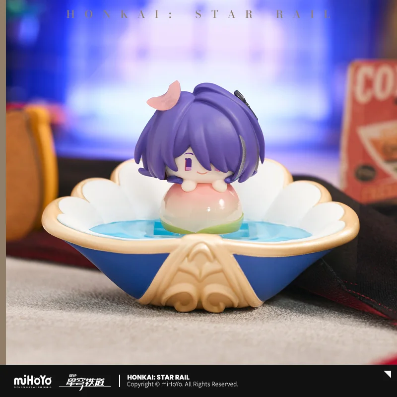 Mihoyo Honkai Star Rail figura de Anime caja ciega serie 2 teclas de teclado mecánico regalos para juegos Wasd Esc Tip Keycaps