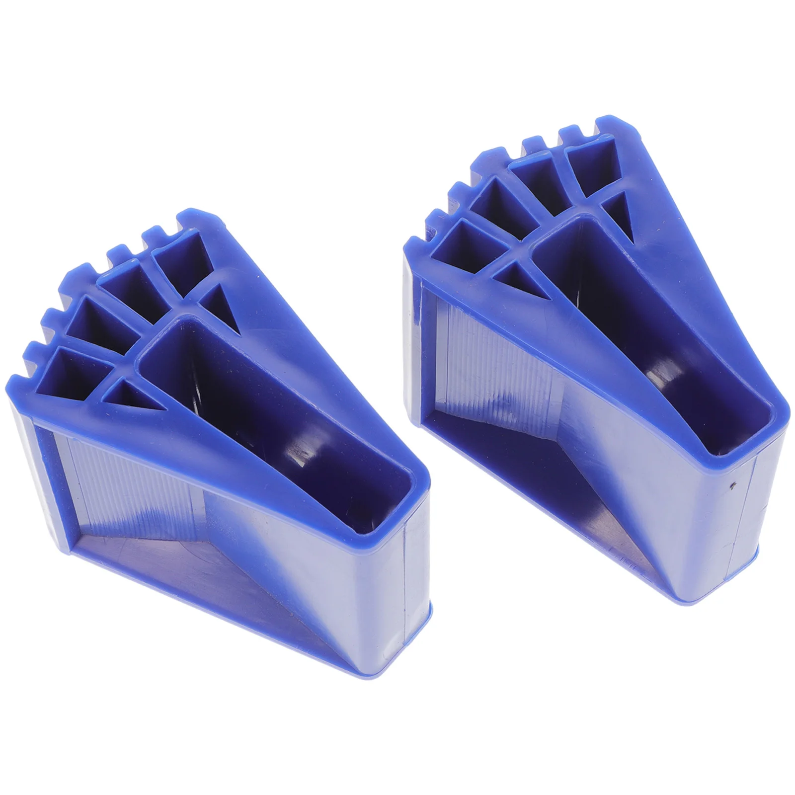 

2pcs Blue Ladder Feet Pad Non-slip Replacement Cover Extendable Stair Durable PVC Anti-skid Insulation Mats Protectors