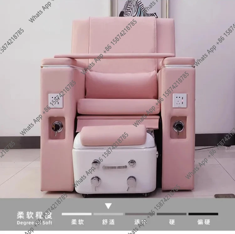 Eyelash manicure sofa beauty foot bath electric  massage recliner foot beauty salon special eyebrow massage foot wash chair