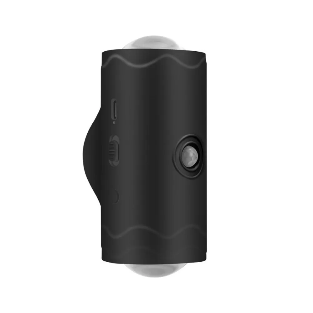 

Human Sensing Motion Sensor Night Light Dimmable Function Magnetic Mounting Wall Lamp RGB Color Changing Type-C Charging