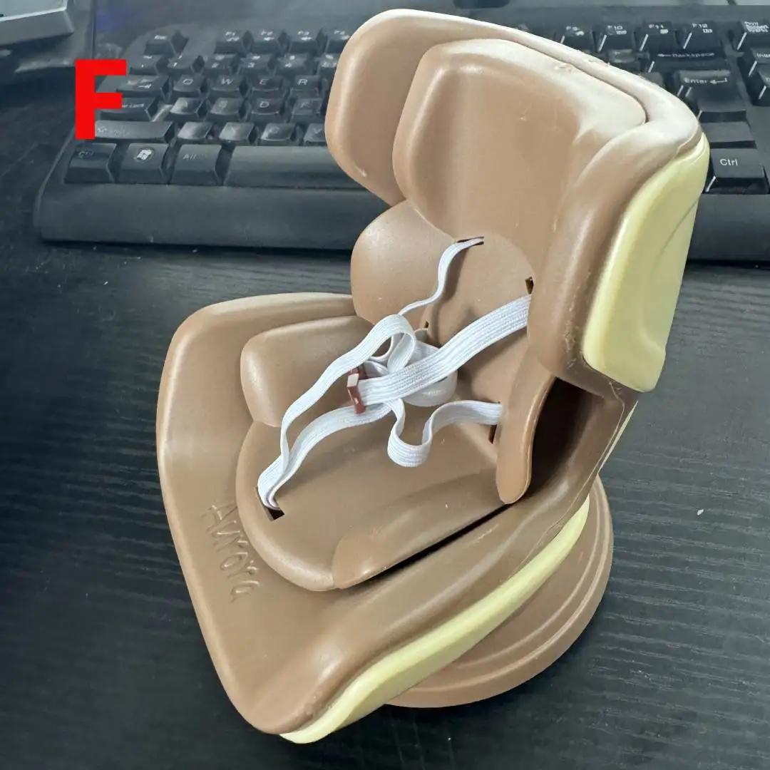 

Автомобильное кукольное безопасное сиденье для Labubu 17 см, мультяшное кресло, модель для Labubu, автомобильное сиденье, декор для куклы Labubu, интерьер автомобиля, Стайлинг