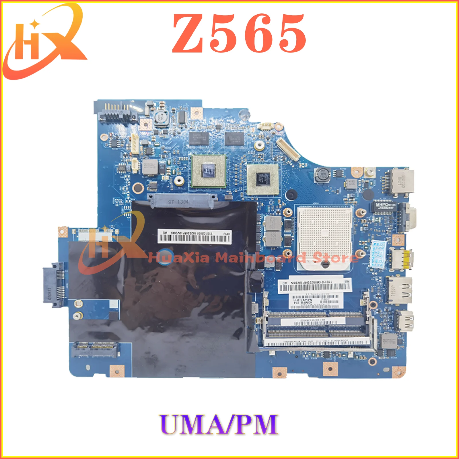 KEFU LA-5754P Mainboard For Lenovo IdeaPad Z565 G565 Laptop Motherboard With/NO HDMI HD5470M/HD6470M/UMA Maintherboard