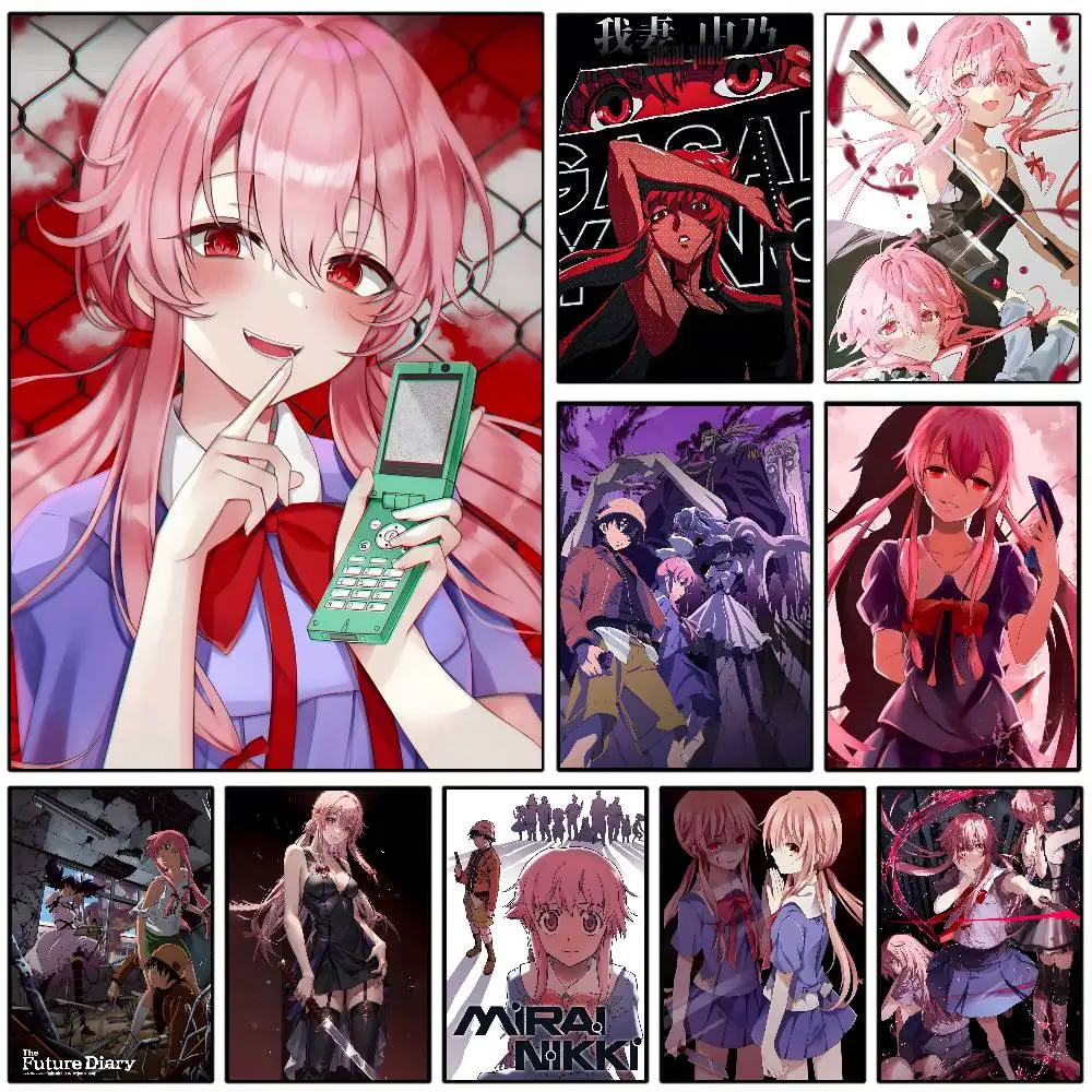 أنيمي الكرتون M-ميراي نيكي المشارك الفن مع المطبوعات غرفة نوم المنزل غرفة المعيشة الديكور هدية #1