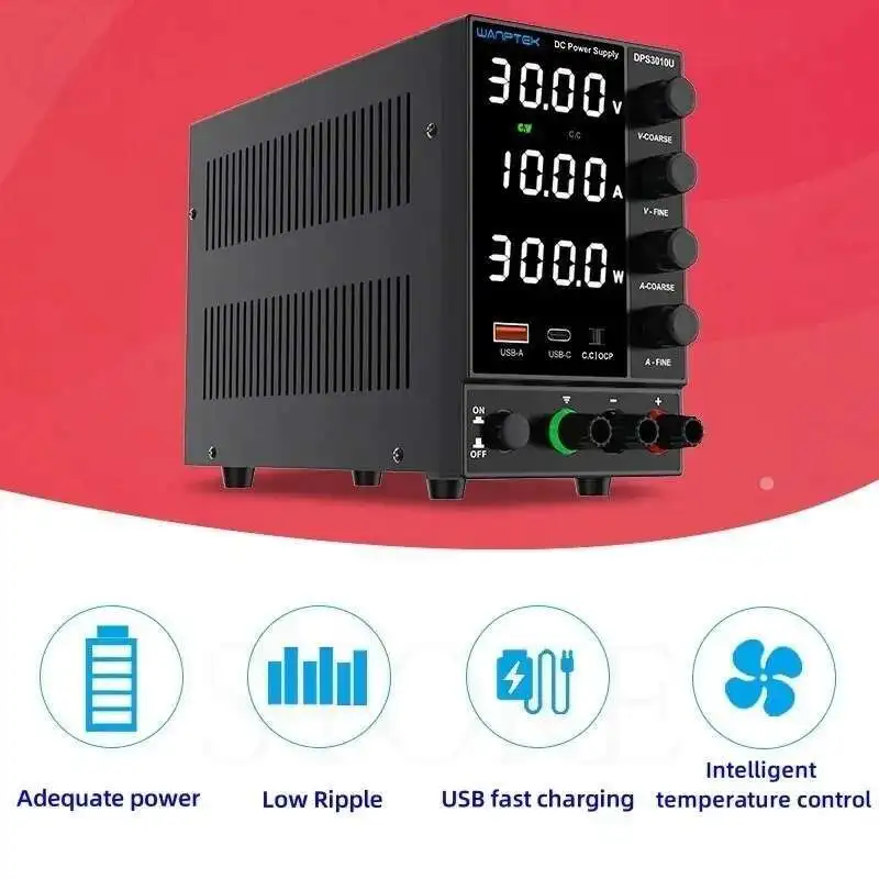DPS3010U DPS305U قابل للتعديل تيار مستمر امدادات الطاقة 30 فولت 10A USB مختبر رقمي مقعد استقرت الجهد المنظم التبديل إمدادات الطاقة