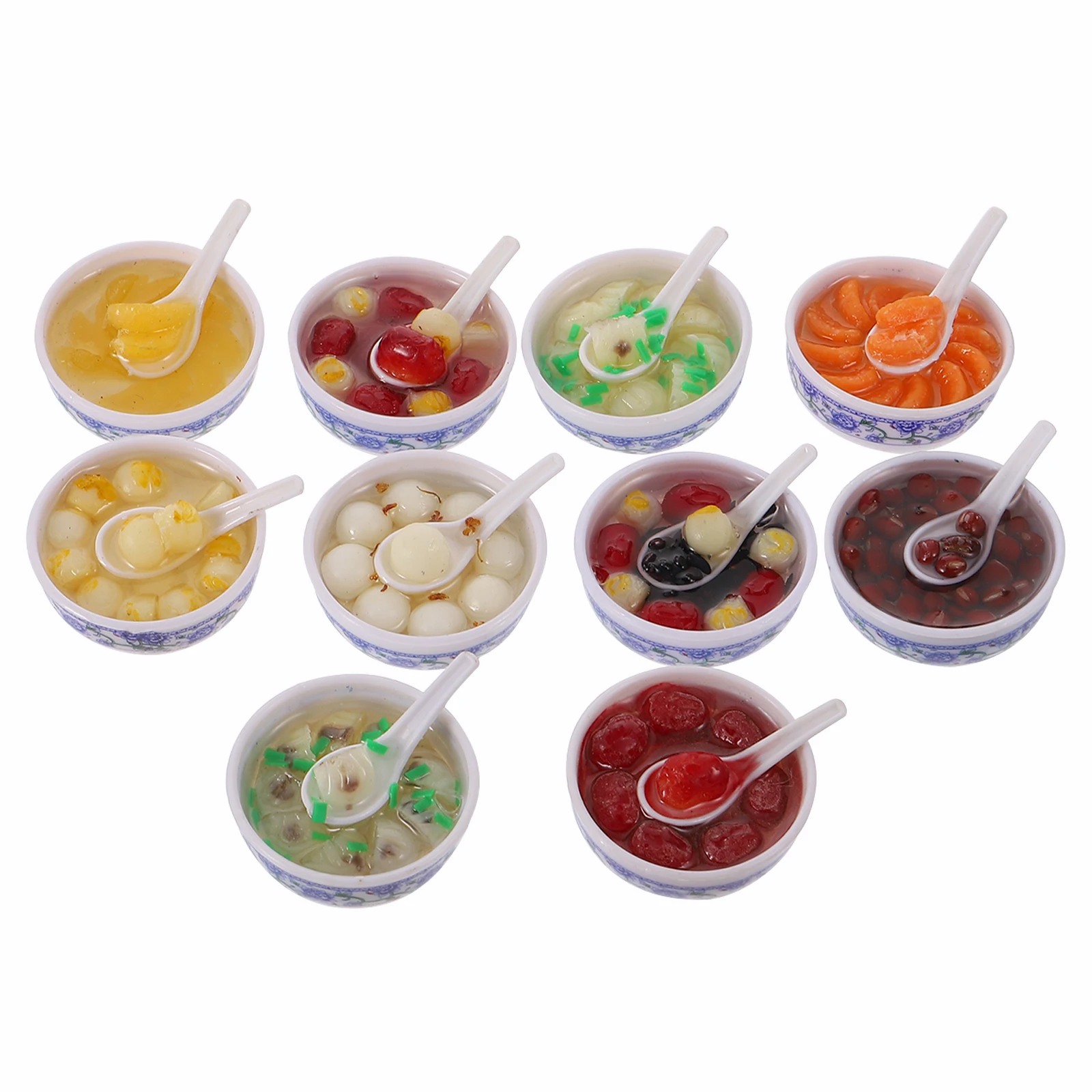 

10 Pcs 3D Magnetic Food Decor Lovely Cartoon Design Bright Color Funny Shape Fridge Magnet Cabinet Whiteboard ToyFood