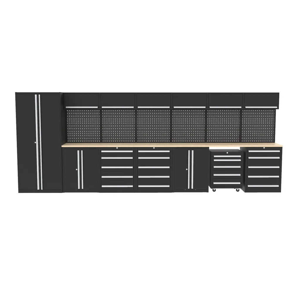 JZD  Outdoor  High Quality Tool Cabinet Box Garage Storage Furniture Tool Cabinet Workbench Garage for Personal Garage Cabinets