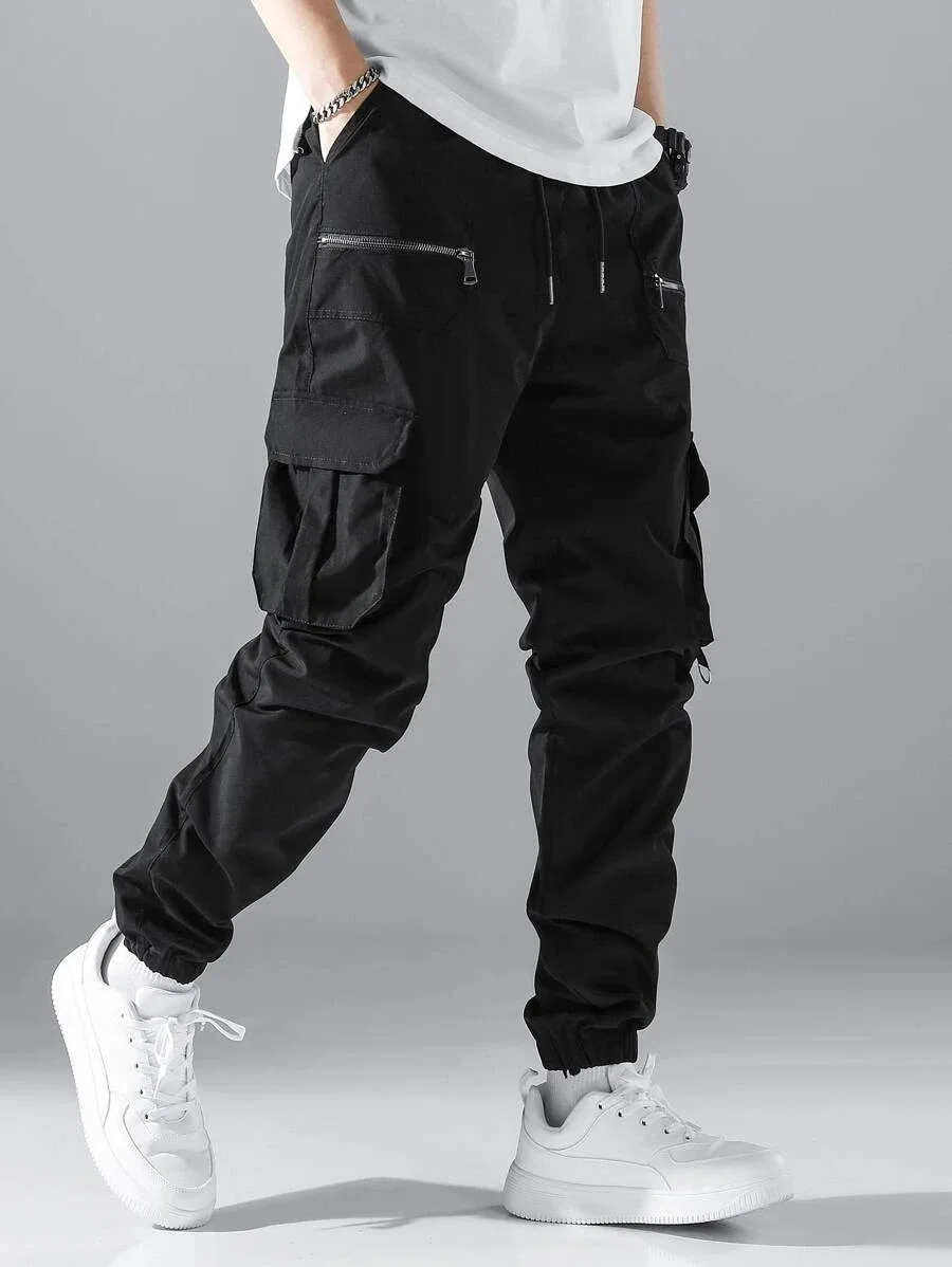 New Men's Work Pants Outdoor Trendy Brand Casual Loose New Style Casual Cargo Pants Men Clothing Sweatpants