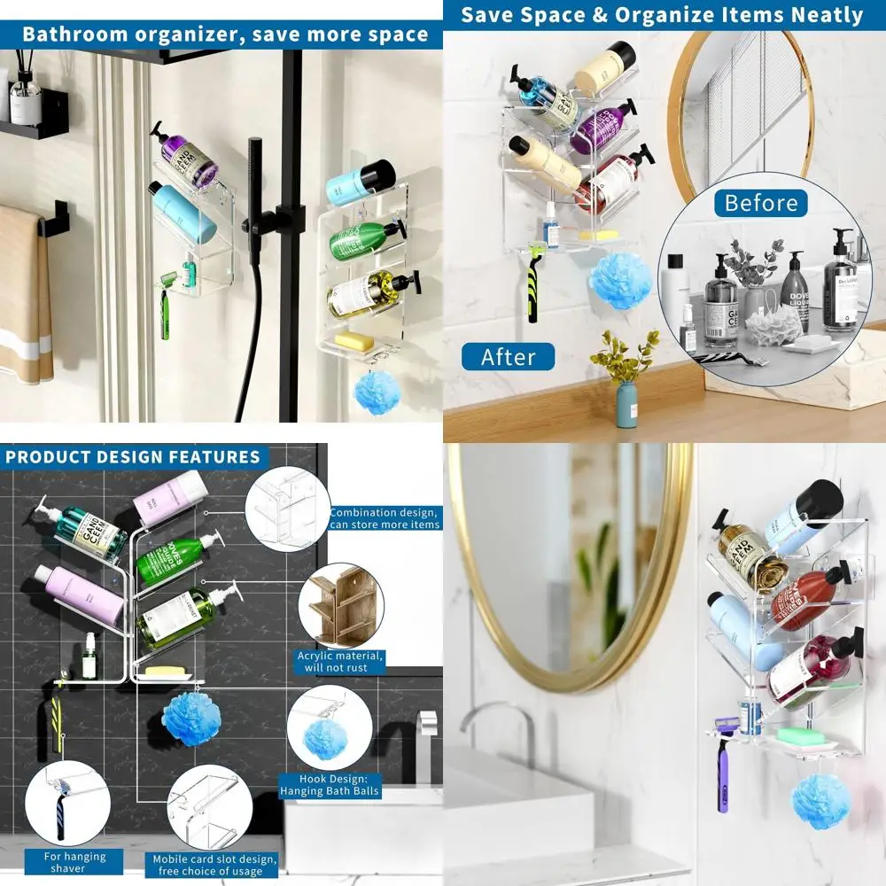 Clear Acrylic Showe…