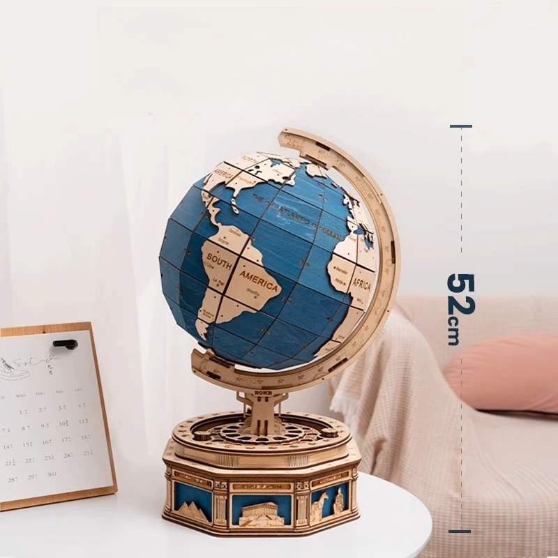 

Globe ornament heaven and earth imagery model retro creative office home birthday handmade gift